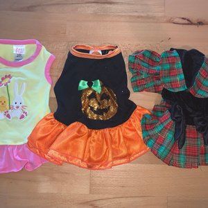 XXS Holiday Dog Cloths